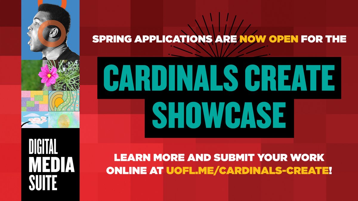 uofldelphi's tweet photo. Working on a digital media project? Consider submitting it to our #CardsCreate showcase! Whether it's academic or creative, accepted student submissions will receive publication credit and be eligible to win prizes! Learn more at https://t.co/94D8Er7DfD #UofL https://t.co/6mSRbNcTo7