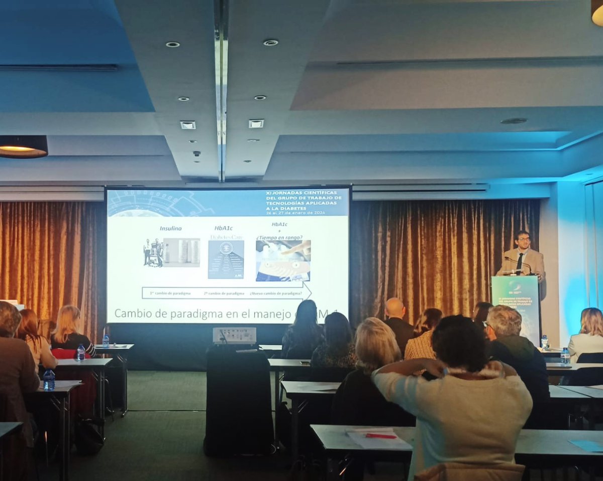 SEDiabetes's tweet image. 🔝 Éxito rotundo de las Jornadas Científicas de la SED #tecnoSED24

La 11ª edición del evento organizado por el GT de Tecnologías Aplicadas a la Diabetes destacó por su excepcional programa científico 📚.

¡Os esperamos el año que viene para seguir avanzando juntos! 

#DiabtESP
