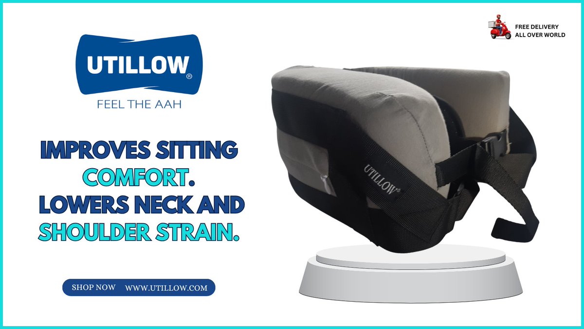 Utillowpillow's tweet photo. Utillow . . . Improves sitting comfort. Lowers neck and shoulder strain.

Why settle for the ordinary when you can experience extraordinary comfort?

#UtillowComfort #SitInStyle #ComfortRevolution #SayNoToStrain #WellnessJourney   #Utillow #Irelandtravellers🌈✨ https://t.co/WS7qL1yHSQ