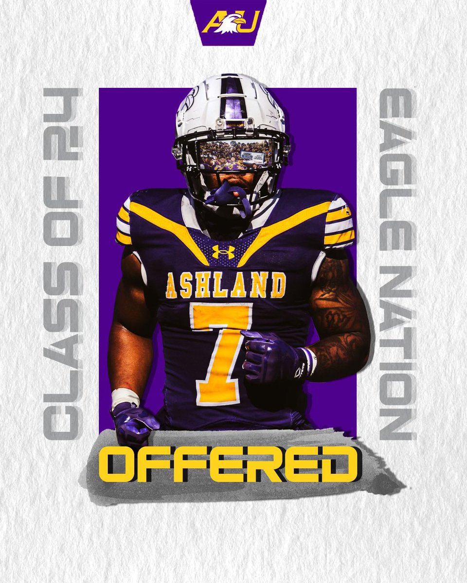 JoshStyles18's tweet photo. I’m excited to have received my 6th offer from Ashland University! Thank you so much @E_Berbari for this amazing opportunity! https://t.co/bxxMENZ1Pd