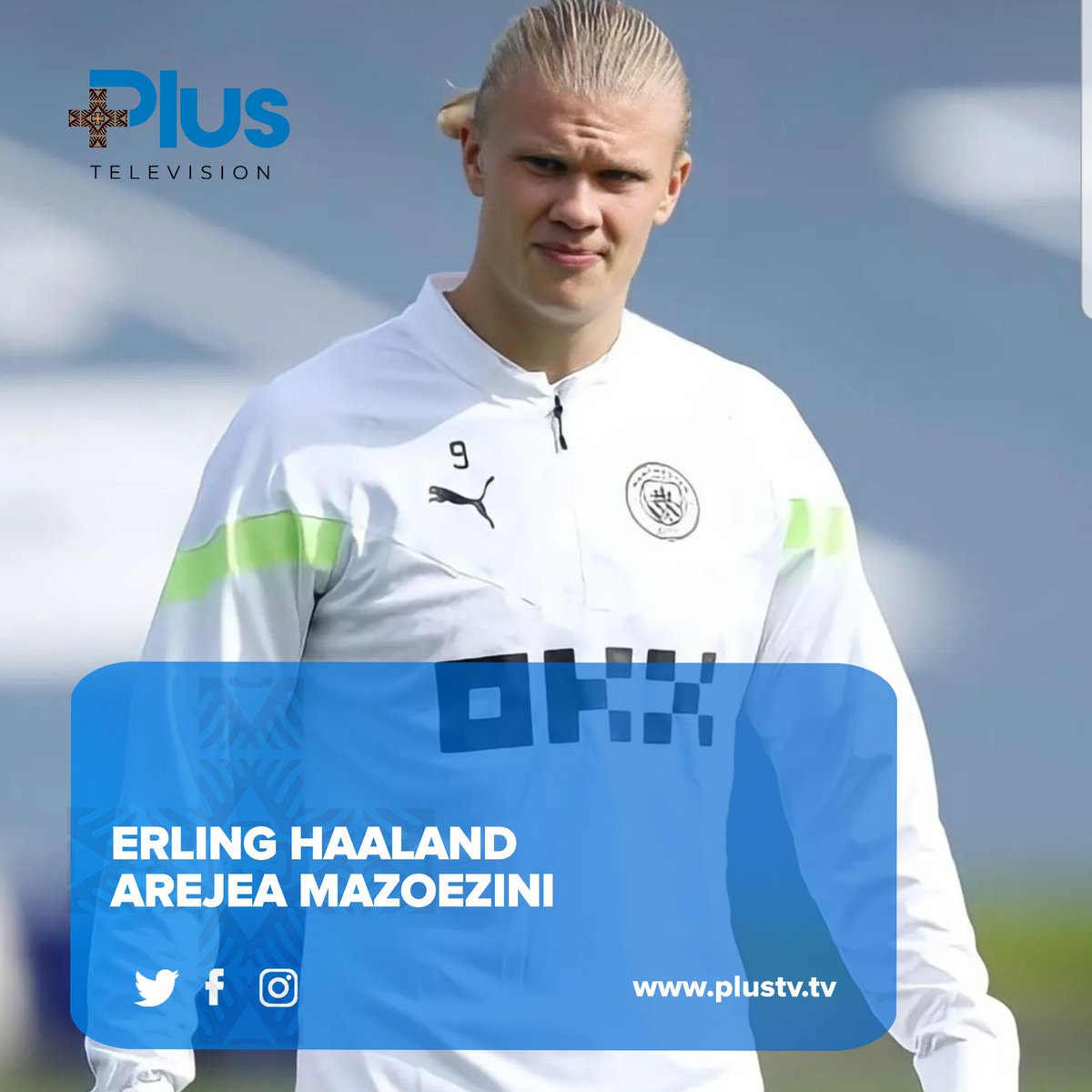 plustvtz's tweet photo. Mshambuliaji wa Manchester City, Erling Halaand (23) raia wa Norway rasmi amerejea mazoezini baada ya kuwa nje ya uwanja kwa majuma kadhaa kutoka na majeraha.

Kocha Pep Guardiola amethibitisha kuwa ataanza kumtumia mshambuliaji huyo kwenye mchezo ujao.

#PlusXtraUpdates https://t.co/SWWcRN6eke