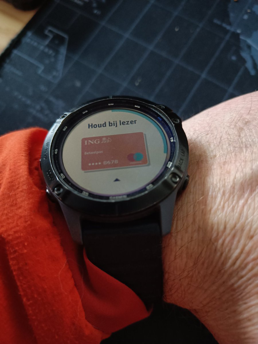 gpsguido's tweet photo. Het was even wachten op de @ingnl maar eindelijk ook zij zijn ondersteunen #garminpay @GarminNederland #goedbezig #blijmee #garmin https://t.co/ulUGiBMUsR