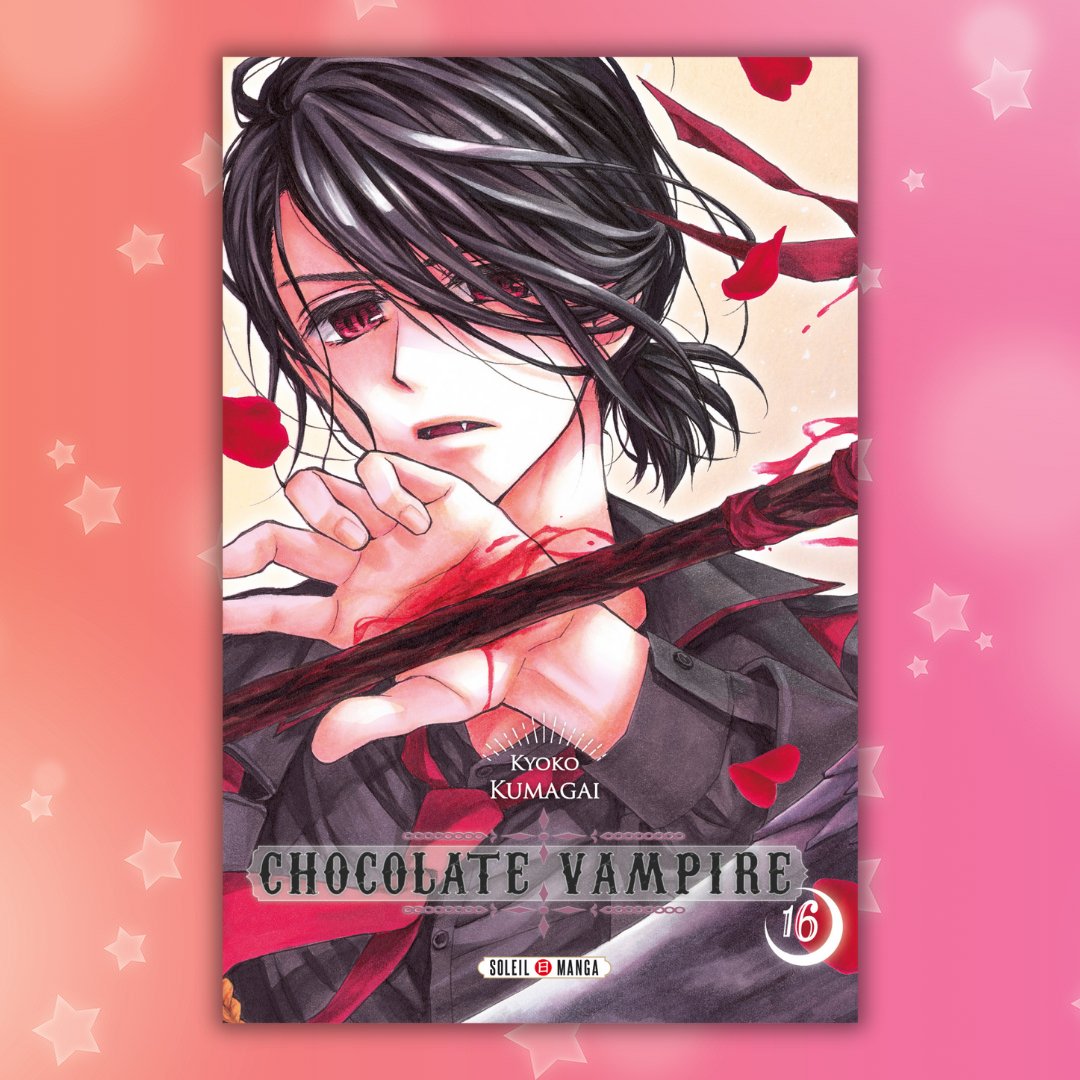 Soleil_Manga's tweet image. 🩸 Chocolate Vampire 🍫

Encore une illustration sucrée dédiée à Chocolate Vampire 🍰
Rien qui ne laisse présager des doucereux évènements du tome 16 💗

Chiyo sauvera-t-elle Setsu au péril de sa vie ?
Découvrez-le dans le T16 le 7 février en librairie 🥰
#manga #ChocolateVampire