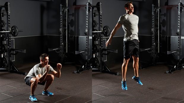 Lakes24HRFitnes's tweet image. #Exerciseoftheweek
Squat jumps
• Stand in an upright position feet shoulder width apart
• Squat down as low as you’re comfortable with
• Jump up from the squat position, legs straight arms by your sides
• Land and repeat
#bestgym #Fitness #Gym #Healthclub #IndianaP #IUP