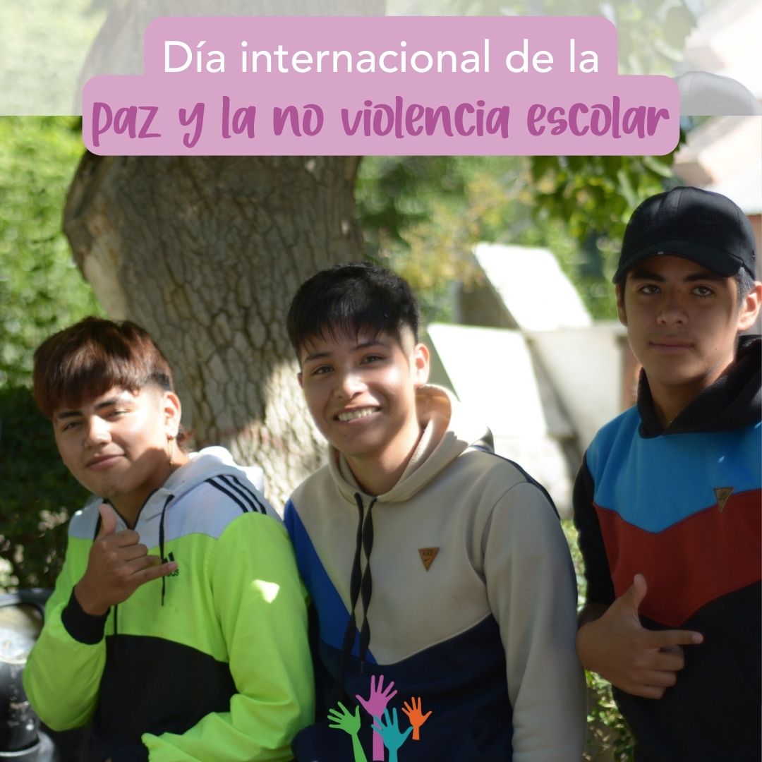 🕊#DíaInternacionaldelaPazylaNoViolenciaEscolar🕊
🔘Su propósito es fomentar una cultura de paz y no violencia en las instituciones educativas.
🔘 Una educación basada ello, formará jóvenes comprometidos con sus derechos como con los de los/as demás.

#noalbullying