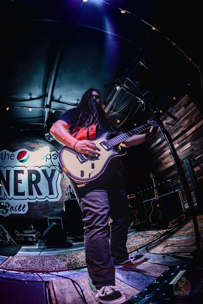 WildFireBiloxi's tweet photo. Let’s all give a massive #happybirthday to our axe man Garrett Warman! We’re proud to have him with us shreddin’ dat axe! 🤘 

📸: Spade Image 

#happybirthdaygarrett #wildfire #wildfirebiloxi #hardrock #metal #numetalcore #dataxe #dataxetho #guitarlegend #guitarlegends https://t.co/eMQwmT6BsP