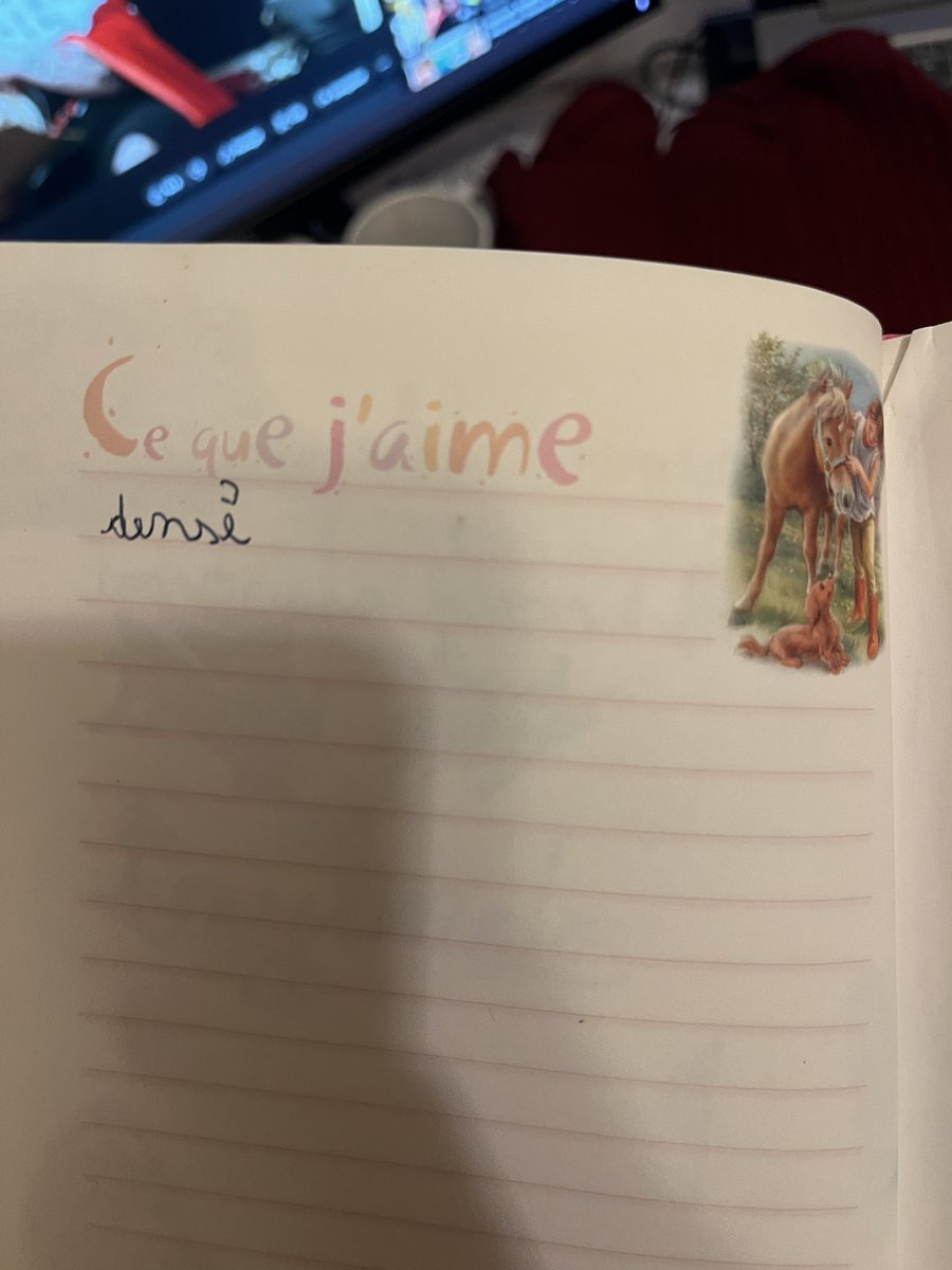 Loonika's tweet photo. J'ai retrouvé mon journal de 2009 je suis morte de rire le truc est catastrophique et j'avais un gros gros problème d'orthographe 😭 https://t.co/7PPoqra3Gp