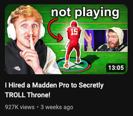 YoutubeOutliers's tweet photo. Here's some more that did well with different games. https://t.co/UveYHDu4wL