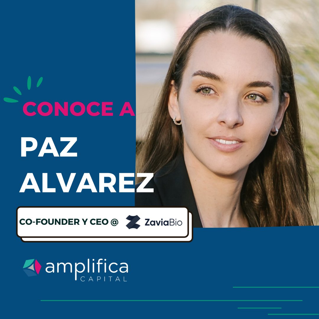 Esta semana conoce a Paz Álvarez, CEO &amp; Co-founder de Zavia Bio 🌱 🚀

Paz quiere solucionar los desafíos que enfrentan los productores agro, no sólo los que observó en Argentina, sino a nivel global 🌎