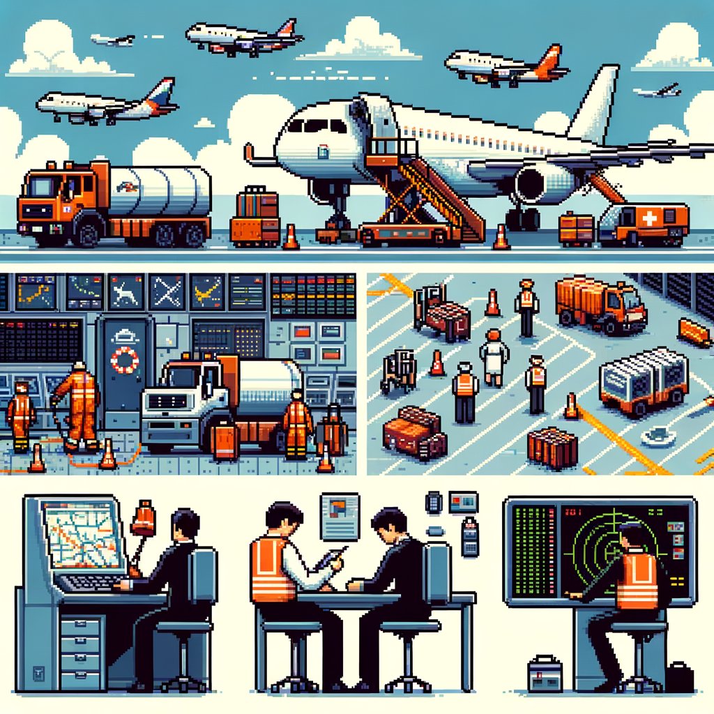 CrewDailytwit's tweet image. Did you know that aviation is not just about flying? Join #CrewDaily to uncover the fascinating world of ground operations, air traffic control, and everything that goes on behind the scenes to ensure safe and smooth flights. Strap in for a behind-the-scenes journey! ✈️🌐