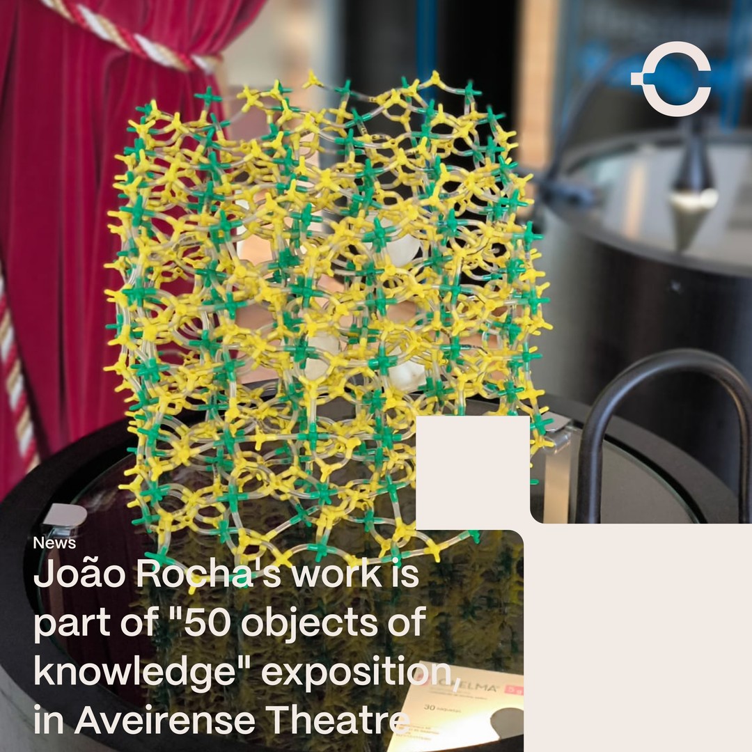 The first article published in Nature in 1994 is one of the items included in the exhibition “50 Objects of Knowledge,“. Product “Lokelma“, too. It will be on display in the Noble Hall of Teatro Aveirense until March 31. More: swki.me/30K5B9EP #ciceco #research #ua