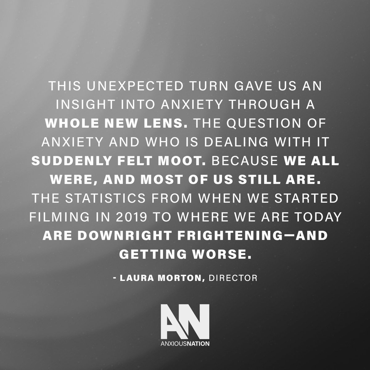 It all started with a question posted on social media, and the outpouring of responses that followed. Hear from the producer and co-director Laura Morton about how #AnxiousNation came to be, and the uniquely vulnerable experience of making it during the pandemic.