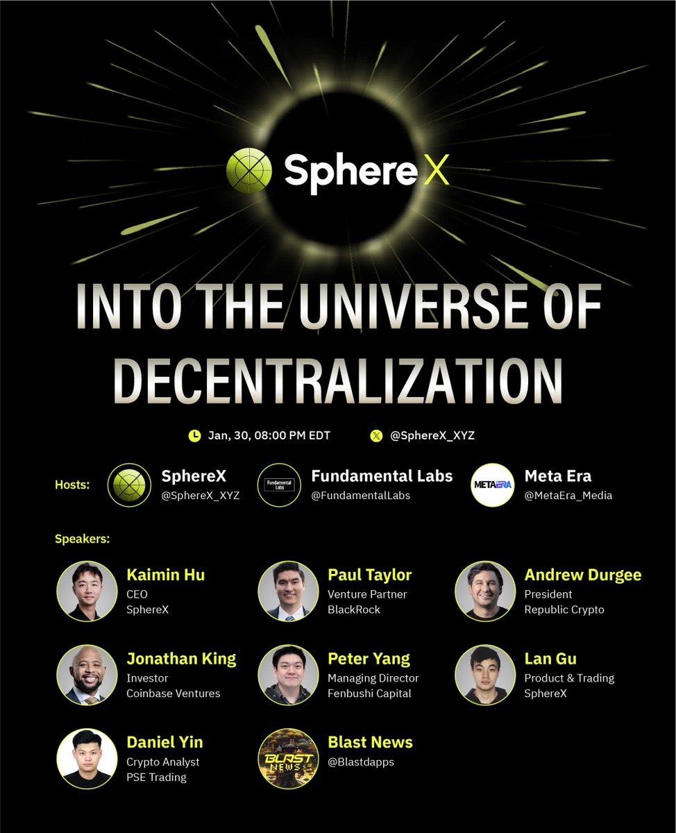 SphereX - Ultimate Cross-Chain DEX tweet media