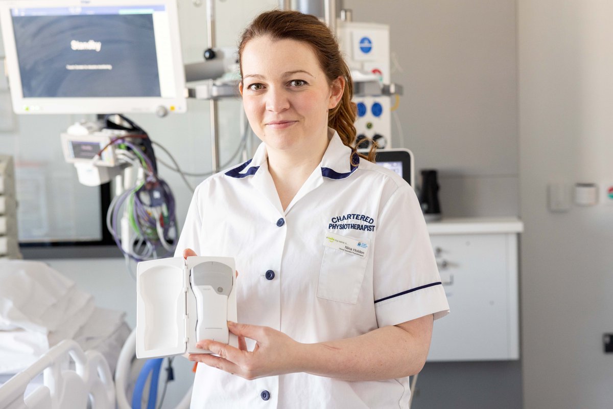 Meet our innovator of the month for January. Nina Holden is a Critical Care Physiotherapist at the Hospital. She has been introducing important innovations in our ICU. Read all about them here.... bit.ly/480OdaG @NinaHoldenPT @InnovateTUH @lulunugent @Coffey_Comm