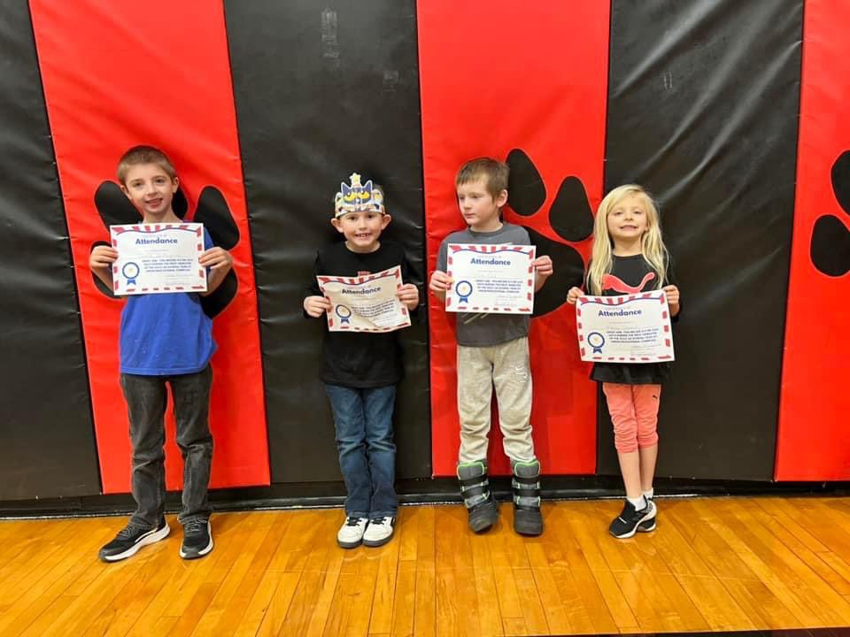 union_complex22's tweet photo. These elementary students missed 4.5 or less days during the first semester of the 2023-24 school year! https://t.co/zjWj1KglZH