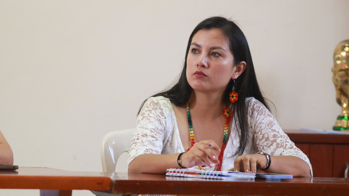 AmazoniaEc's tweet photo. La presidenta del @ConsejoAmazonia, @Isabel_EJ, y la secretaria técnica de la #Amazonía, @NomyVasquez, mantuvieron una reunión de trabajo con un colectivo interesado en la creación de la universidad pública para la provincia de Morona Santiago. 1/5

#ElNuevoEcuador https://t.co/RXlF4uAIQx