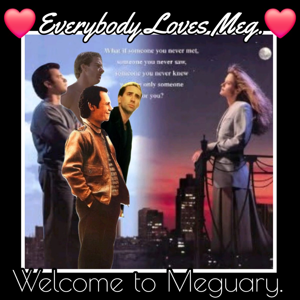 For some reason, we decided to devote an entire month to #MegRyan #movies. Welcome to #Meguary! This Friday, we start with #NicolasCage as an angel love interest, the classic #CityOfAngels. Don't miss it!

#DennisFranz #AndreBraugher #ColmFeore #RobinBartlett #JoannaMerlin