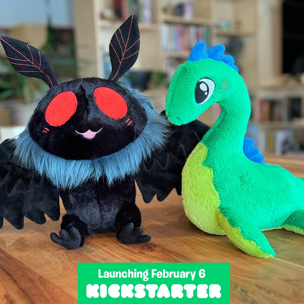 Hazy Dell Press (@hazydellpress) on Twitter photo 😱 Plushies at last! 😱
Help us bring Mothman Baby and Nessie Baby to life!
Follow our Kickstarter campaign to be first in line to claim your adorable plushie cryptids from the Hazy Dell Flap Books illustrated by <a href="/zoepersicoart/">Zoe Persico</a>:
kickstarter.com/projects/monst… 😱 Plushies at last! 😱
Help us bring Mothman Baby and Nessie Baby to life!
Follow our Kickstarter campaign to be first in line to claim your adorable plushie cryptids from the Hazy Dell Flap Books illustrated by <a href="/zoepersicoart/">Zoe Persico</a>:
kickstarter.com/projects/monst…