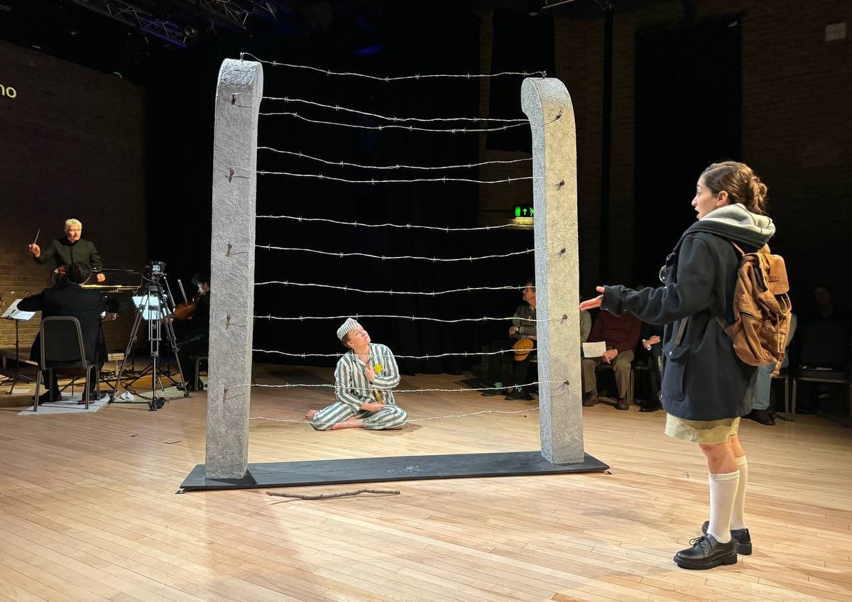 "An intense and beautiful experience; the sizeable audience was mesmerised" - thanks to <a href="/DoraFrankel/">Dora Frankel Choreographer, educator, ecofeminist</a> for this great review of 'A Child in Striped Pyjamas'. 

Read the full review on the <a href="/BritTheatreGuid/">British TheatreGuide</a> website:
britishtheatreguide.info/reviews/the-ch…