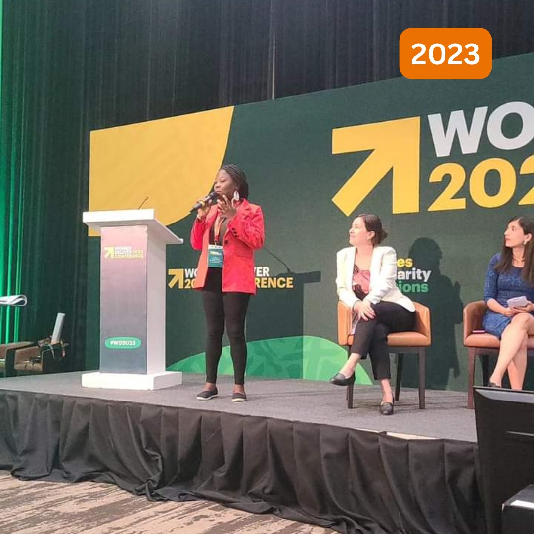 cheggdotorg's tweet photo. #TransformationTuesday with #CheggChangemaker, Oluwadamilola! 📸  

📢 Let's revisit @TeweDami's inspiring journey of growth and impact. From campaigning against gender-based violence, promoting peaceful dialogues, and empowering youth in rural communities, her evolution is remarkable.   

🫂 As the founder of @forbidden_topic and @Rebirth4Change, she seeks to empower youth, tackle gender-based violence and promote peaceful dialogue on divisive political issues.  

💡 Besides her non-profit work, Oluwadamilola regularly shares her inspiring story at events such as the Women Deliver 2023, the world's largest #genderequality conference.
