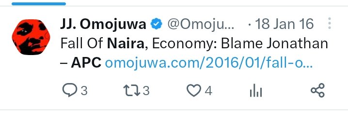 Oserume1's tweet photo. Immediately Jonathan left office, the hypocrite called Omojuwa closed his Bureau De Change shop and started Tweeting about football... https://t.co/uLXUfzGbLm
