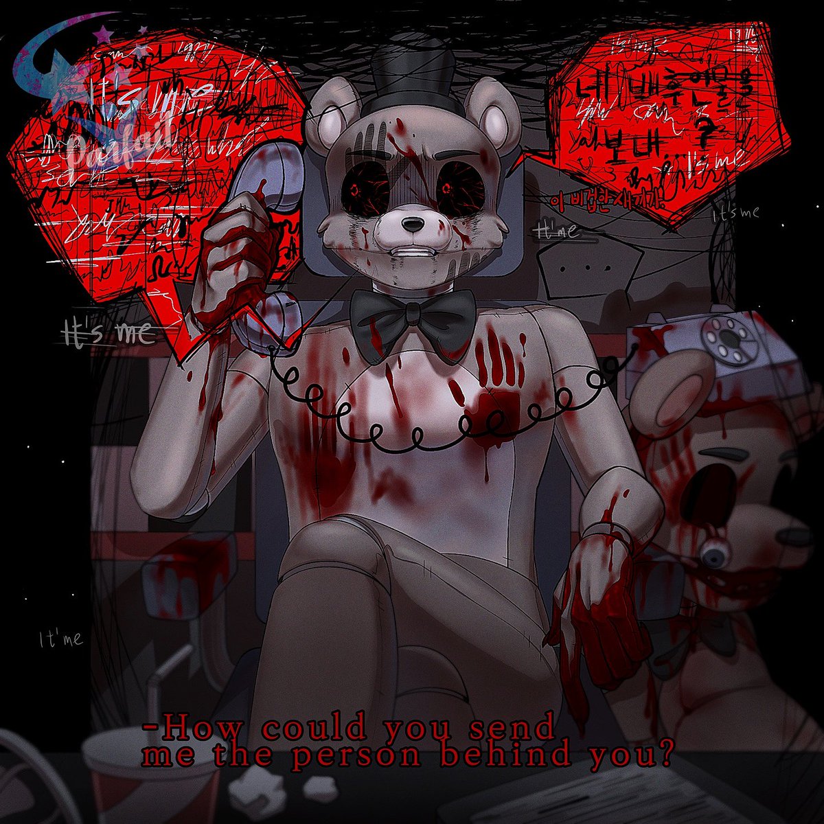 The message of the fifth night.
#fnaf #freddyfazbear