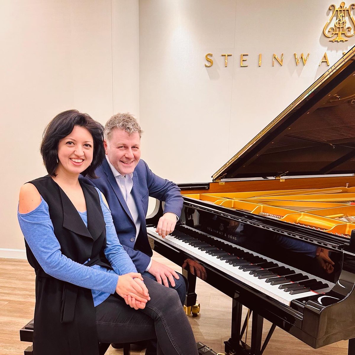 Alexandra Dariescu (@alexdariescu) on Twitter photo Joyous planning sesh for Count me In, a brilliant show about music and maths developed with dear friend <a href="/Timothy_Redmond/">Tim Redmond</a> & the lovely people of <a href="/leedspiano/">Leeds International Piano Competition</a> <a href="/hannah_mulder/">Hannah Mulder</a> 🙌 Live on stage in March, can’t wait! Thanks to <a href="/SteinwayAndSons/">Steinway & Sons</a> for hosting us 🎹 Joyous planning sesh for Count me In, a brilliant show about music and maths developed with dear friend <a href="/Timothy_Redmond/">Tim Redmond</a> & the lovely people of <a href="/leedspiano/">Leeds International Piano Competition</a> <a href="/hannah_mulder/">Hannah Mulder</a> 🙌 Live on stage in March, can’t wait! Thanks to <a href="/SteinwayAndSons/">Steinway & Sons</a> for hosting us 🎹