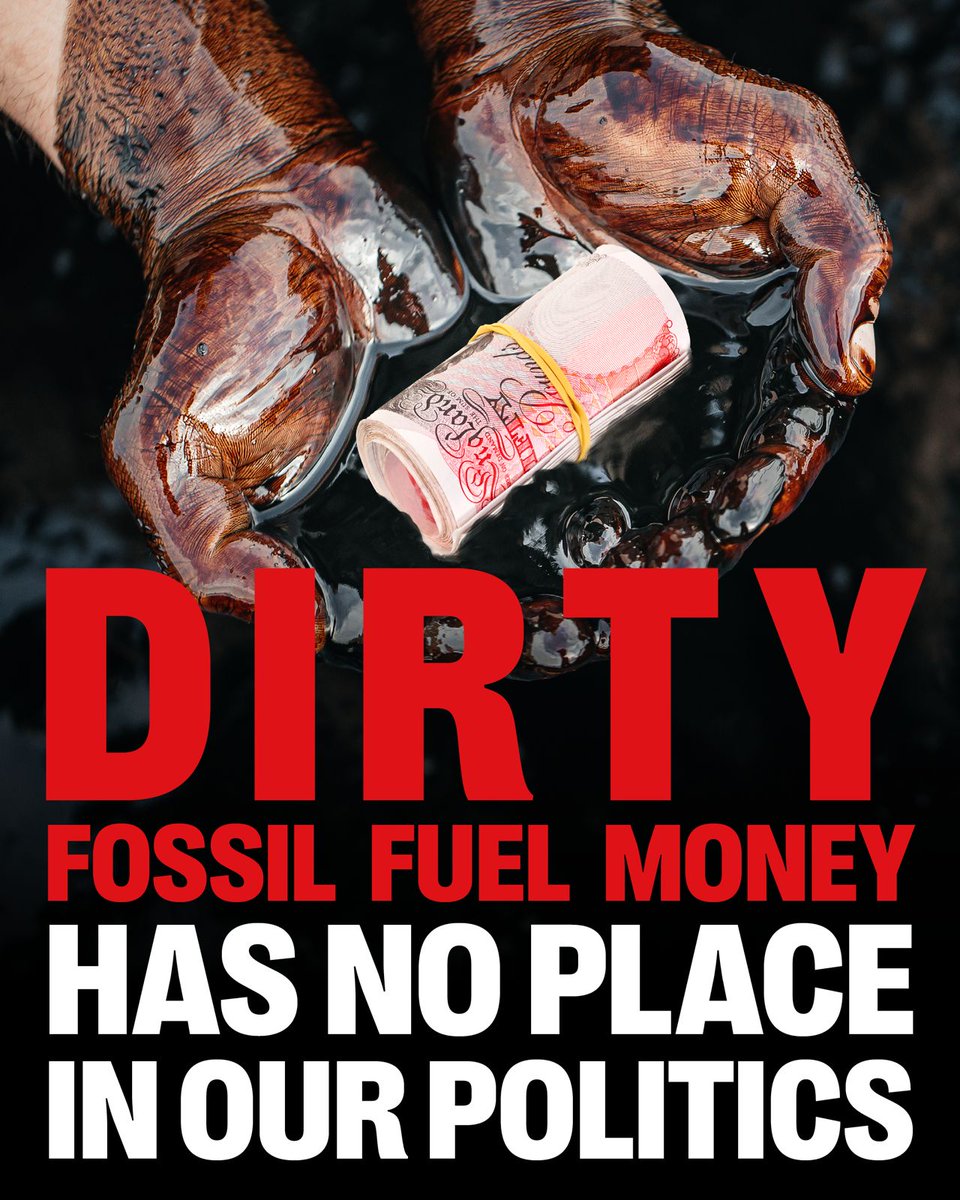 Caroline Lucas (@carolinelucas) on Twitter photo I'm opening a debate in the Commons shortly demanding an end to the fossil fuel industry's influence on our politics. I'm calling for
- a firewall between the industry & policy making
- no fossil fuel money in politics
- no more public subsidies for fossil fuels
<a href="/friends_earth/">Friends of the Earth</a> I'm opening a debate in the Commons shortly demanding an end to the fossil fuel industry's influence on our politics. I'm calling for
- a firewall between the industry & policy making
- no fossil fuel money in politics
- no more public subsidies for fossil fuels
<a href="/friends_earth/">Friends of the Earth</a>