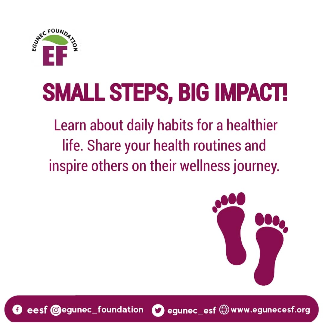 egunec_esf's tweet photo. SMALL STEPS, BIG IMPACT!

Learn about daily habits for a healthier life. Share your health routines and inspire others on their wellness journey.

#community #love #support #family #fitness #nonprofit #education #motivation #health #charity #instagood #life #supportlocal https://t.co/LePJYSubFn
