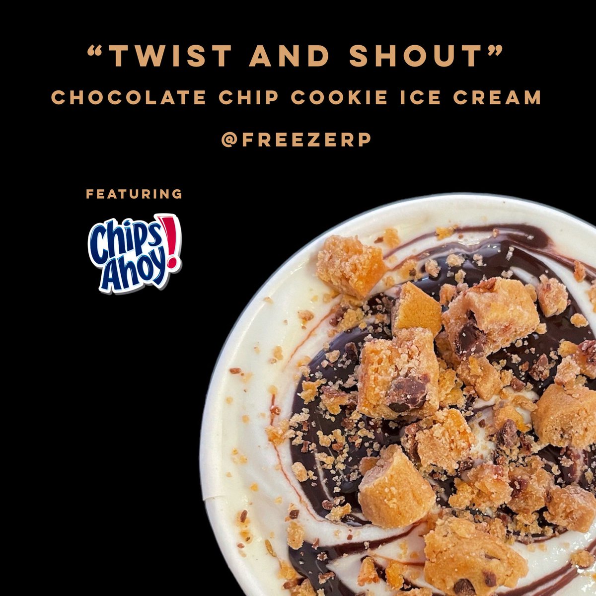 freezerp's tweet photo. sweet cream, fudge swirl and @ChipsAhoy https://t.co/YKMDeWzjxa