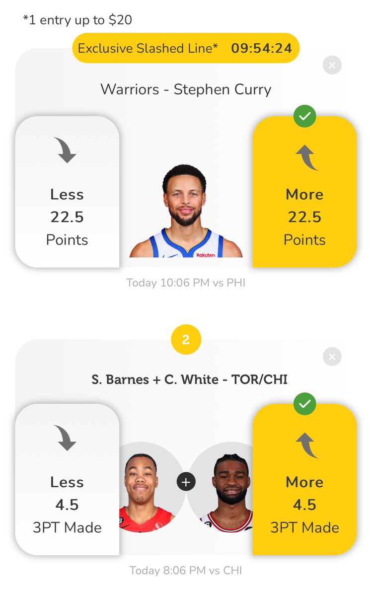 NoodowProps's tweet photo. 🏀PARLAYPLAY SLIP🏀

Loving this play for tdy ❤️ Tail up 

USE MY CODE FOR 100$ DEPOSIT BONUS AND 5$ FREE GAME
https://t.co/feg6rT9asz…

Join @SpideyParlay's 🆓 Discord for MORE PICKS!🔥
➡️ https://t.co/537SM5S2Jg ⬅️

#GamblingTwitter #NBA  #PropBets #NBATwitter #DFS https://t.co/Z6ahYbxgXT