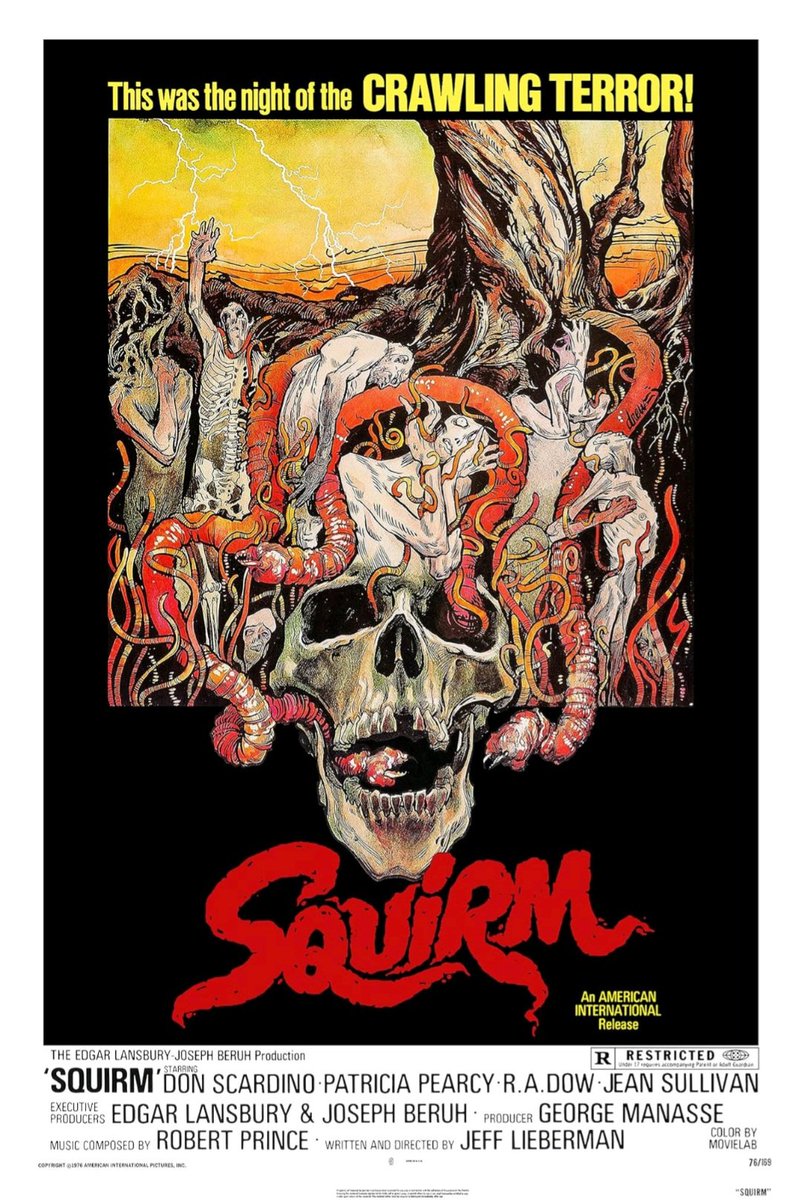TheFilmFair's tweet photo. 4 Horror films 1 year - 1976 #WerewolfWoman #Schizo #Squirm #SatansSlave https://t.co/uRULpykCPu