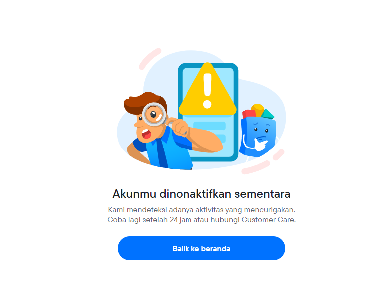 maulsays's tweet photo. @BlibliCare lagi cekout2 belanja bulanan malah dinonaktifkan gini maksudnya gimana min? https://t.co/DvF18aUcen