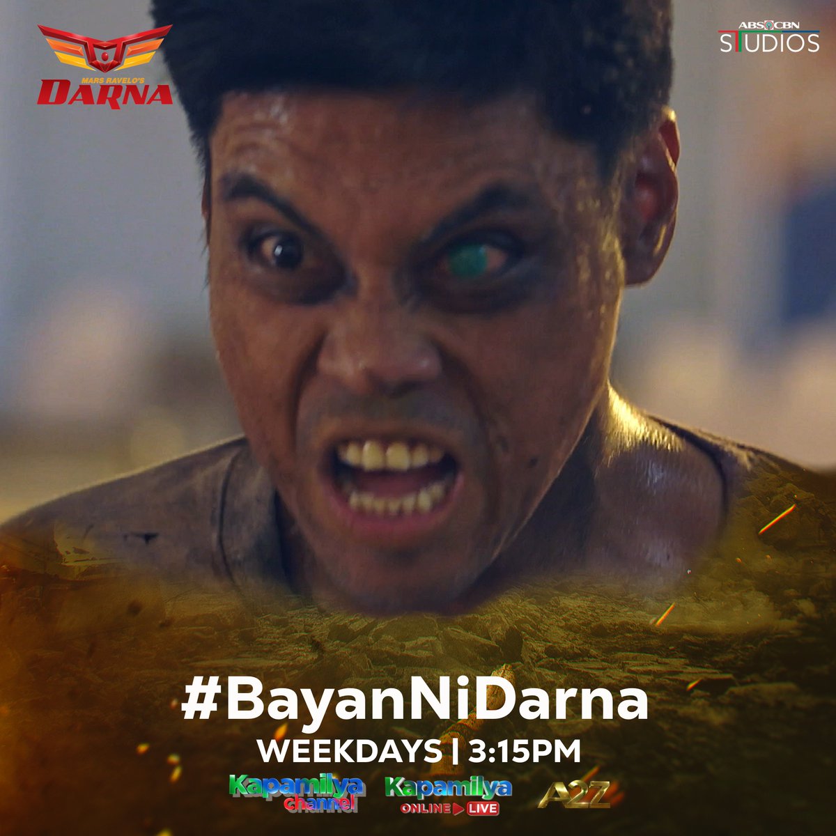 JRBcreativeprod's tweet photo. Isang EXTRA ang bubulabog sa #BayanNiDarna!
Mars Ravelo’s #Darna | 3:15PM sa Kapamilya Channel, Kapamilya Online Live at A2Z!✨
#FirstDarna
#JRBCreativeProd https://t.co/NTioqBHsLB