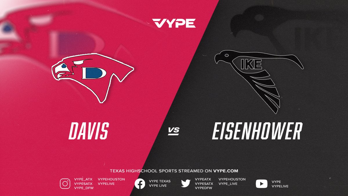 WATCH TONIGHT - Boys &amp; Girls Basketball: Davis vs. Eisenhower <a href="/DavisFalconsMBB/">Davis Falcons</a> <a href="/BodWbb/">Aldine Davis Wbb</a> <a href="/BigIkeHoops/">EisenhowerHoops</a> <a href="/vypehouston/">VYPE Houston</a> vype.com/7pm-boys-girls…
