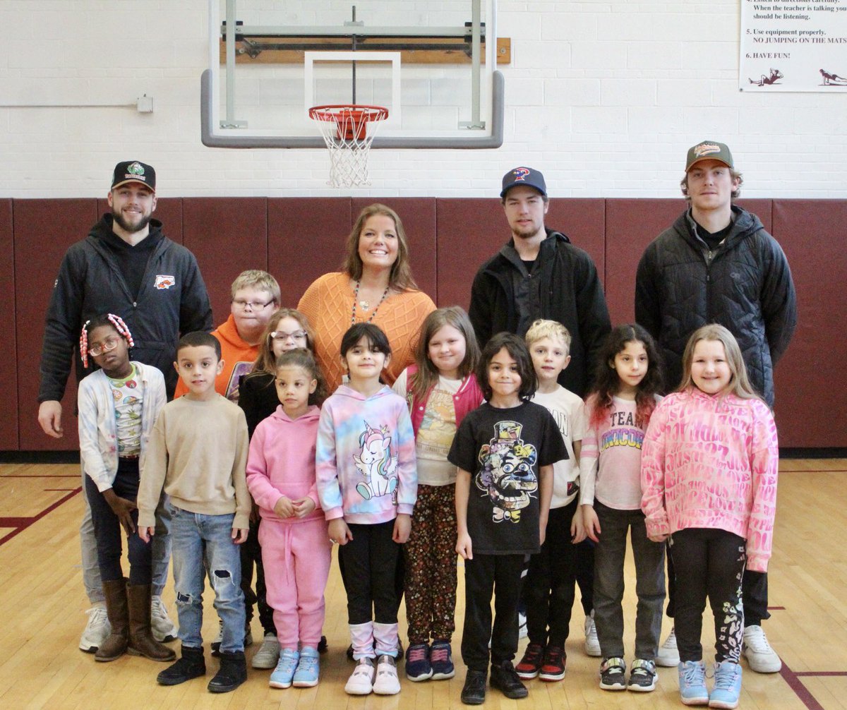 Braden Carmen (@bradencarmen) on Twitter photo Today, I got to cover three Buffalo Bandits players - Chase Fraser, Cam Wyers and Dylan Robinson - visiting with elementary students from the Dunkirk City School District to grow the sport of lacrosse.
Read more tomorrow: <a href="/TheObserverNY/">OBSERVER</a>
<a href="/NLLBandits/">Buffalo Bandits</a> <a href="/The_Fraze95/">Chase Fraser</a> <a href="/DunkirkCSD/">Dunkirk City School District</a> Today, I got to cover three Buffalo Bandits players - Chase Fraser, Cam Wyers and Dylan Robinson - visiting with elementary students from the Dunkirk City School District to grow the sport of lacrosse.
Read more tomorrow: <a href="/TheObserverNY/">OBSERVER</a>
<a href="/NLLBandits/">Buffalo Bandits</a> <a href="/The_Fraze95/">Chase Fraser</a> <a href="/DunkirkCSD/">Dunkirk City School District</a>