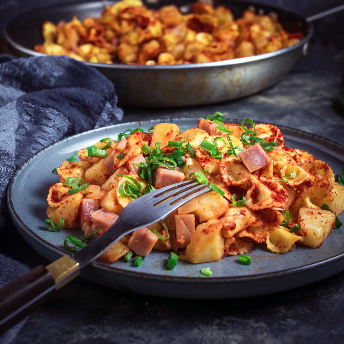 Easy Potato Pasta with Ham - Grenadir | All that's Jas all-thats-jas.com/grenadir-potat… via <a href="/all_thats_jas/">All that's Jas</a>