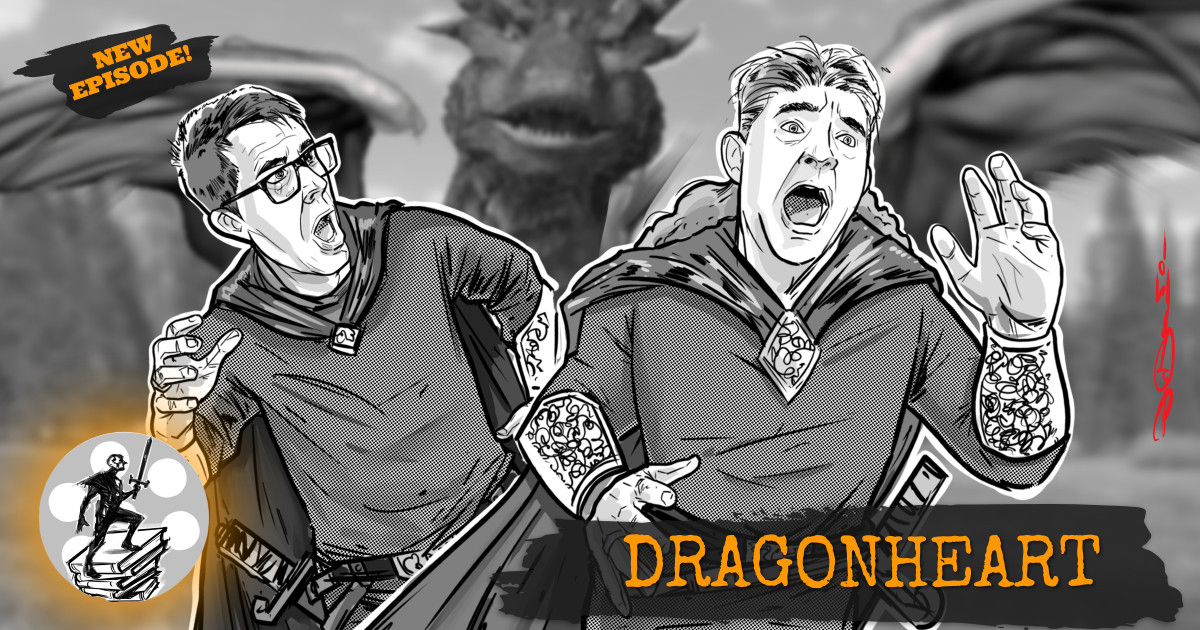 🗡️NEW EPISODE!🐲Sharpen your shword, prepare your aloe burn treatment, and commit the Code to heart. Thish ish the hero’sh journey of Dragonheart. Listen: herosjourneypodcast.com/dragonheart/