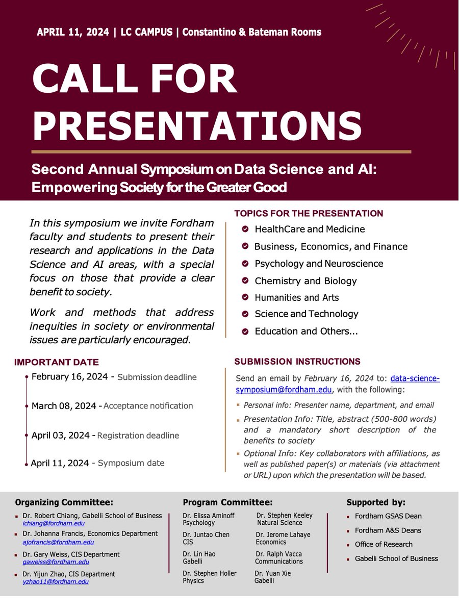 Fordham Office of Research tweet media