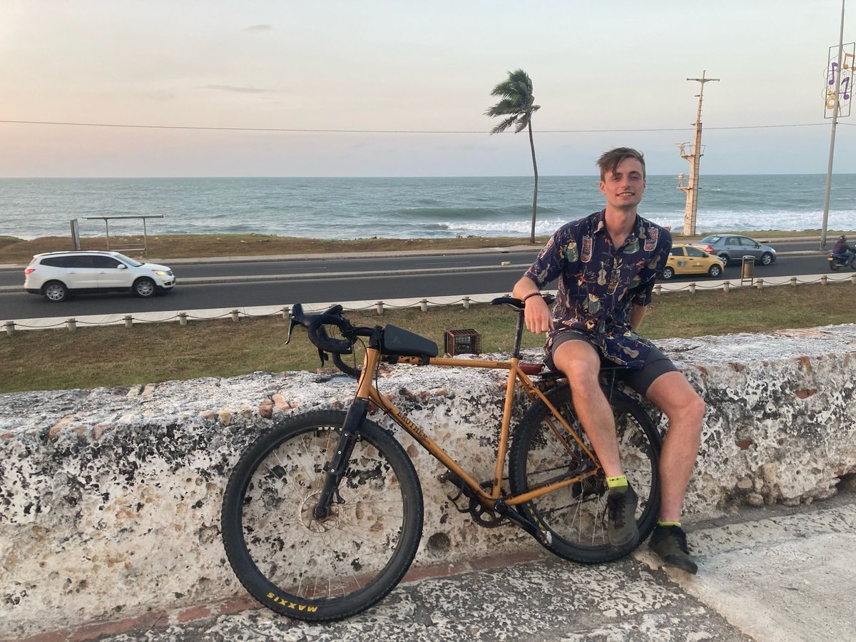 🎙️ new #podcastepisode! Dive into Jack Greenwood’s incredible cycling journey from Patagonia to Colombia! 12,000km, countless experiences. Don’t miss it! Tune in to Seek Travel ride for your adventure inspiration. Out now on all players. #AdventureCycling #TravelTales #Cycling