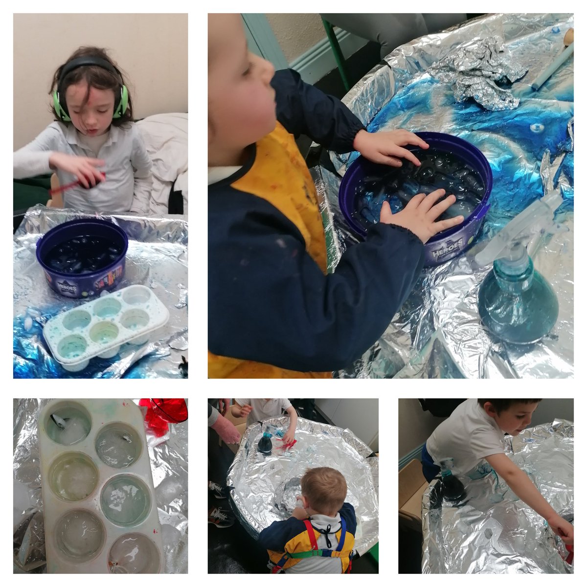 stclares_ss's tweet photo. Sensory play is an amazing way to let students engage and explore a lot of different themes in the classroom...and it's a whole lot of fun too βοΈπ³π§ #Arcticanimalstheme #waterandiceplay #jasmineclass #lotsoffun #makeyourownsnow https://t.co/7HhMA6rrQa