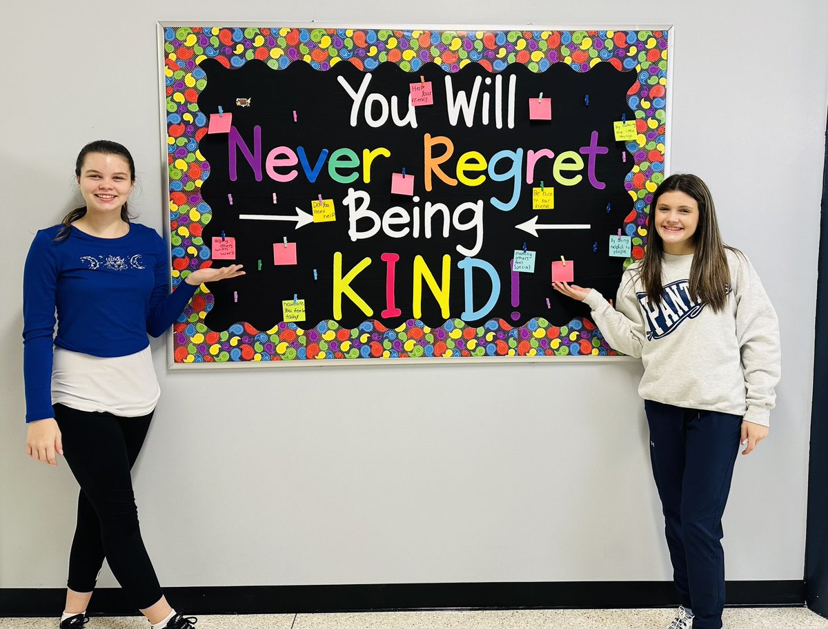 Challenged these students to show KINDNESS and that's just what they have done!  #Positivityproject
@ KEDCGrants @KyCharge