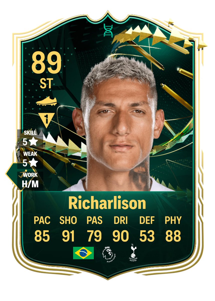 Here’s an Evo option for Richarlison, costing max 75k or 500 FC Points.

How to complete:

1.) Complete “Right Side Star” Evo and claim all.

2.) Start “TOTY Striker Prosepect” Evo, complete Level 2 *BUT DO NOT CLAIM LEVEL 2, wait 16 days for it to expire and claim all.

3.)