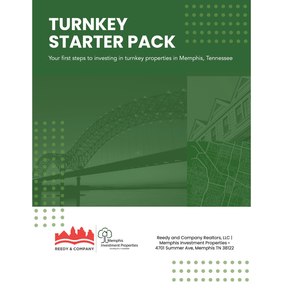 Ready to dive into real estate investing? Explore Turnkey properties in Memphis, TN with our Turnkey Starter Pack!  Visit memphisinvestmentproperties.net to get a FREE copy and start your investment journey.

#RealEstateInvesting #TurnkeyProperties #MemphisTN #InvestmentOpportunities
