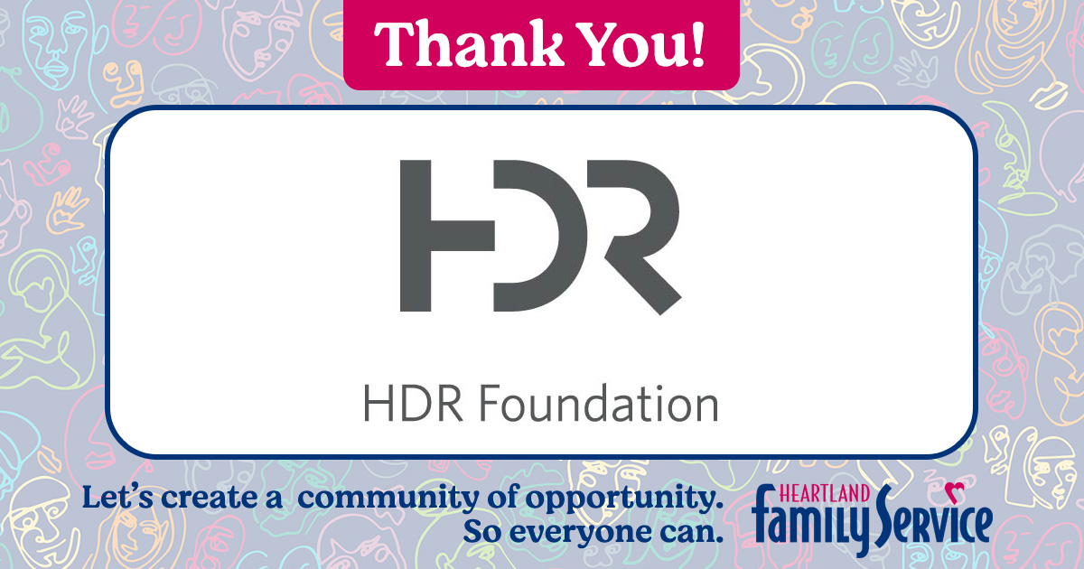 Thank you HDR Foundation for support improving the safety of our Iowa Family Works residents and facility!

#heartlandfamilyservice