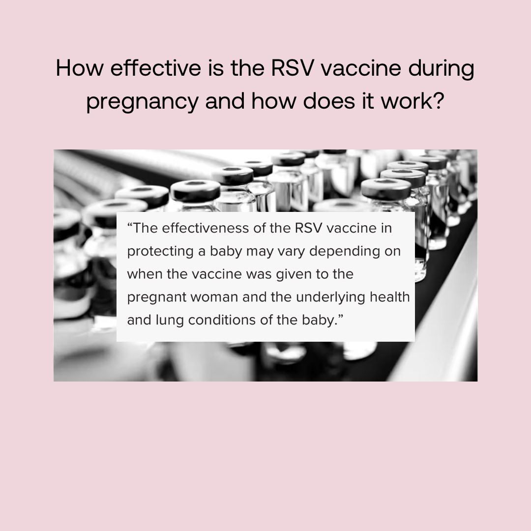 DrSherylRoss's tweet photo. Let’s chat about the RSV vaccine and pregnancy! 

https://t.co/HLPDc8GrZV https://t.co/eOimBkAhja