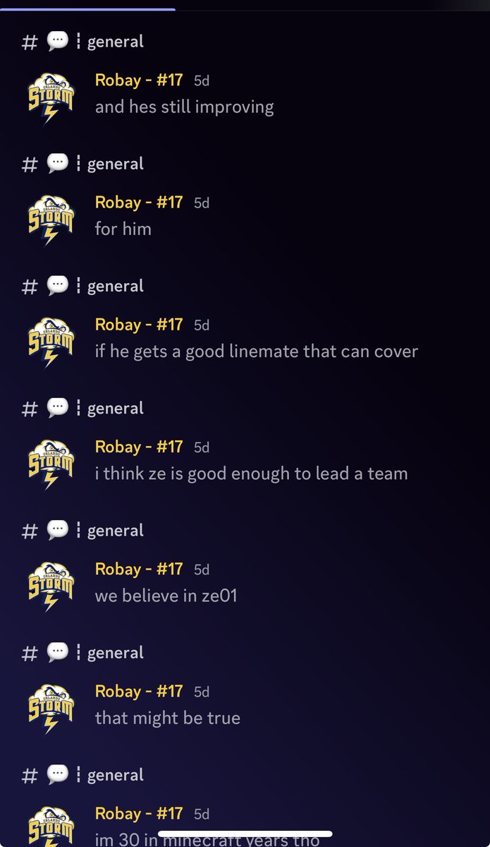 FreedomBHL's tweet photo. After a lack luster and embarrassing performance in the Playoffs.Robay has not spoken in BHL chats. This comes after the embarrassing comments Robay said about SpookyMount calling him a “Loser”.  😭 https://t.co/VLLy15TOwq