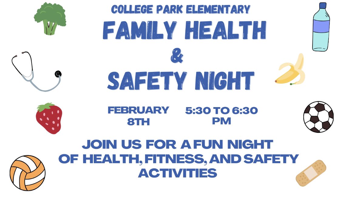 College Park Elementary (@cpecougars) on Twitter photo Save the Date! Event at CPE coming up on February 8th! Evento con muchas actividades divertidas! <a href="/lpisd/">La Porte ISD</a> #CPELeaders Save the Date! Event at CPE coming up on February 8th! Evento con muchas actividades divertidas! <a href="/lpisd/">La Porte ISD</a> #CPELeaders