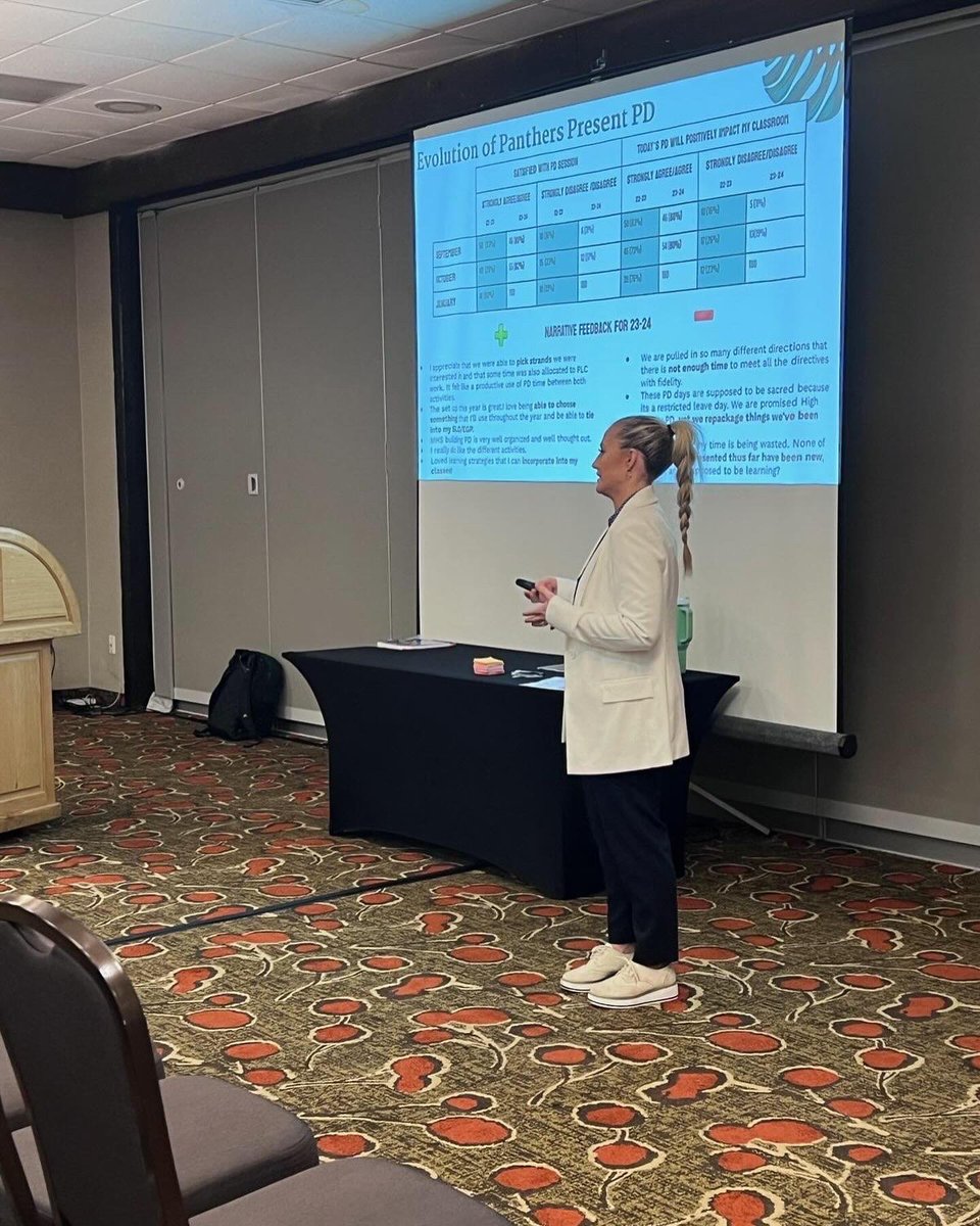 Today I got to represent MHS alongside our awesome EdPlus reps Tanya, Rob, Renee, &amp; Erin at the Powerful Learning Conference! I am beyond grateful for this opportunity to disucss our PD model at MHS this year w/ other educators in the state! #MOPWR2024