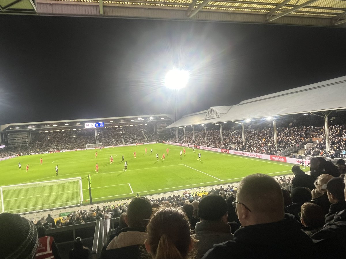 tomjgreatrex's tweet photo. Football 23/24 match 65

@FulhamFC 0-0 @Everton 

Two teams who can’t score, didn’t score

#ffc #operation38points #4winsandadraw https://t.co/QDzgrRYYTZ